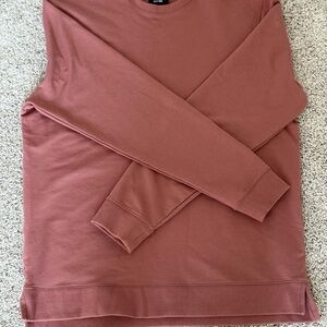 Cuts Clothing Men's Hyperloop Pullover Split-Hem 4-Way Stretch Sweatshirt, Large